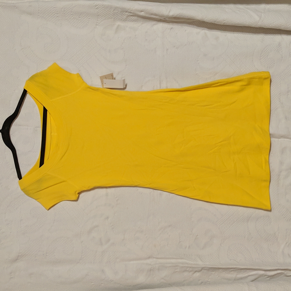 Cotton short sleeved dress